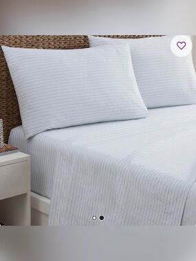 Southern Tide Wavy Blue Twin Sheet Set